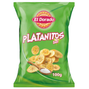CHIPS DE PLATANO CON SAL 100G
