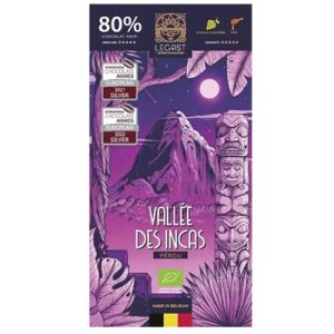 CHOCOLAT NOIR 80% "Vallée des Incas"