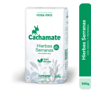 YERBA MATE CACHAMATE "HIERBAS SERRANAS" 500g